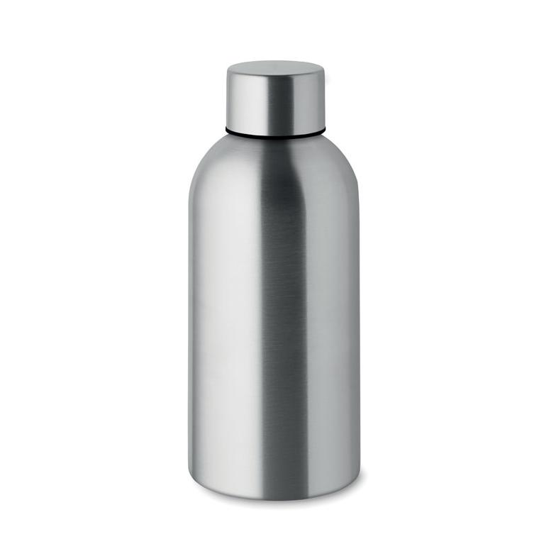 Sticlă cu perete simplu 500 ml ATHENA MID Argintiu mat