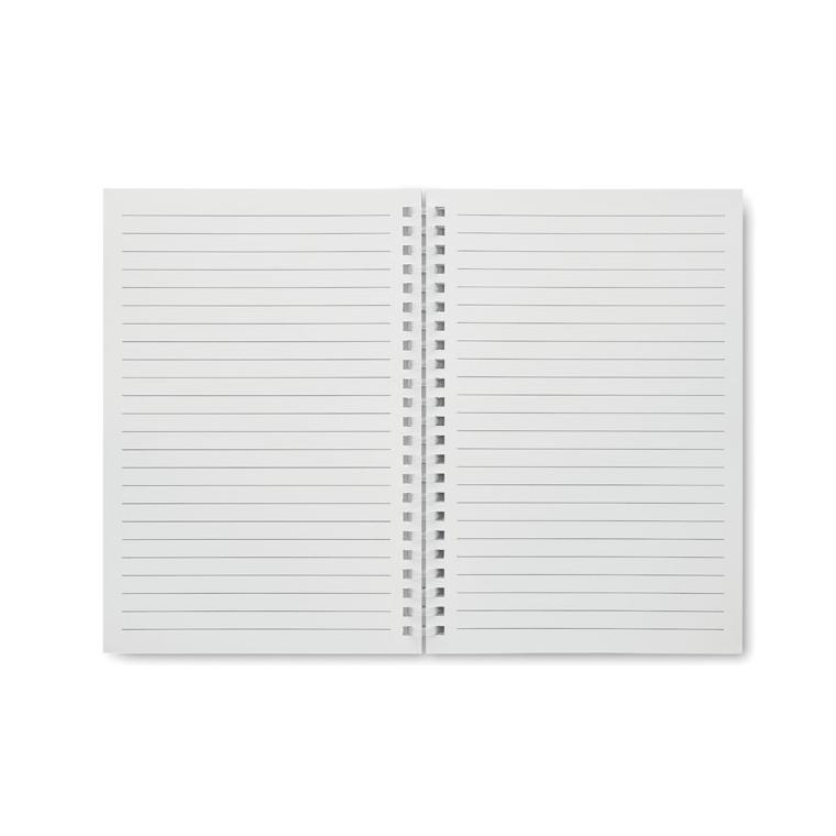 Caiet A5 din carton reciclat RECARNOTE Negru
