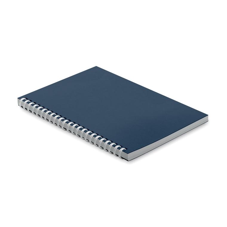 Caiet A5 din carton reciclat RECARNOTE Navy