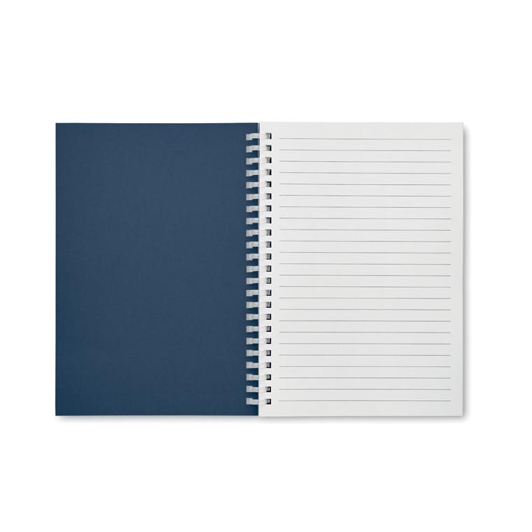 Caiet A5 din carton reciclat RECARNOTE Navy