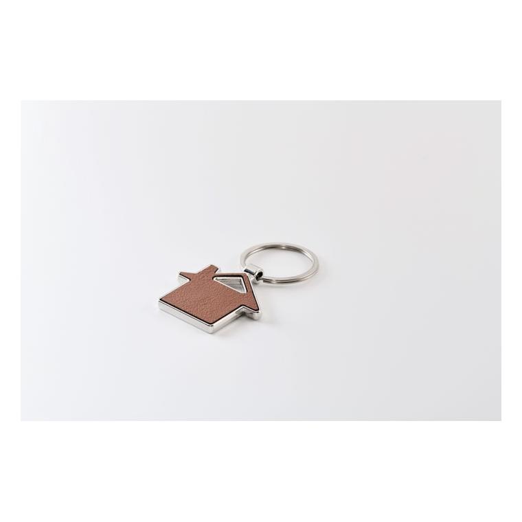 Breloc în formă de casă LOUSE Maro