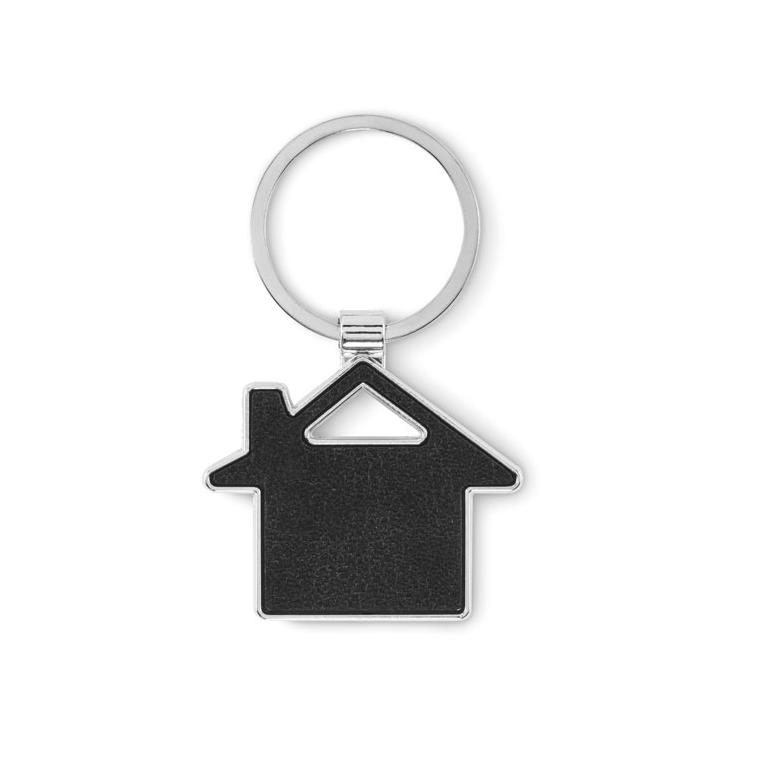Breloc în formă de casă LOUSE Negru