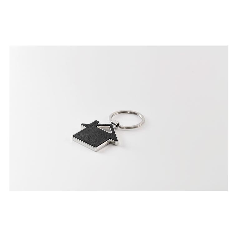 Breloc în formă de casă LOUSE Negru