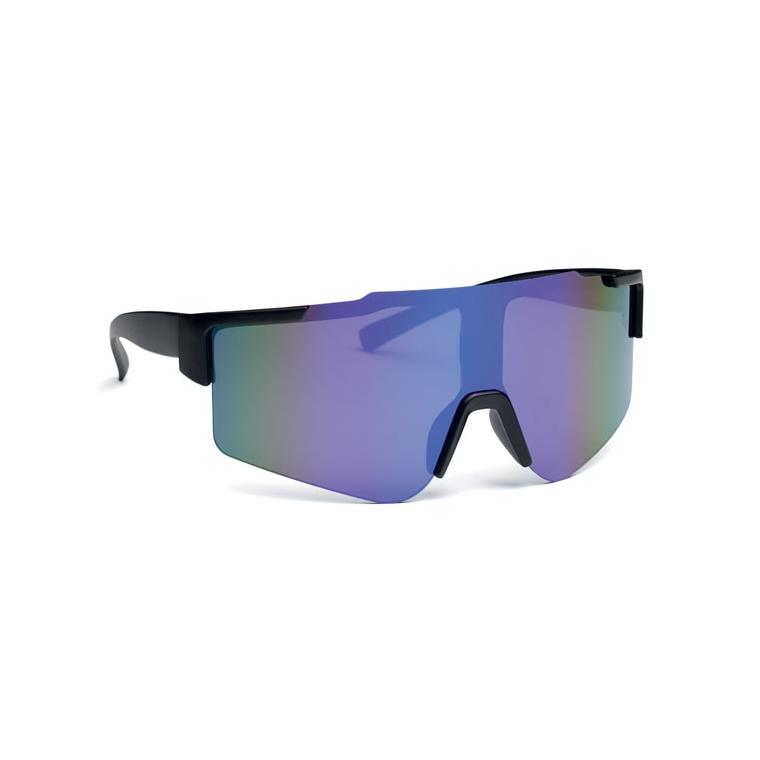 Ochelari de soare sport cu lentile oglindite SHINE Albastru