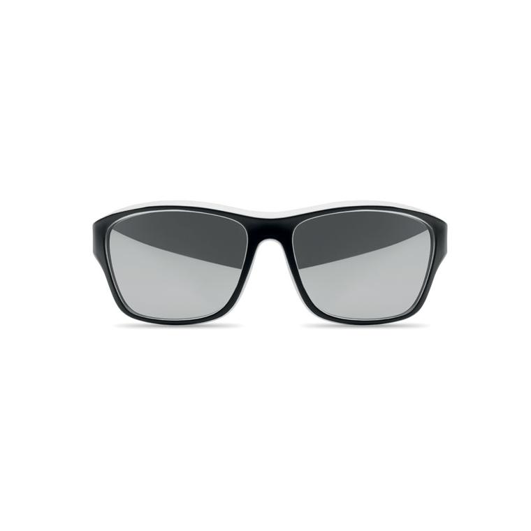 Ochelari de soare sport cu lentile oglindite YUMA Alb