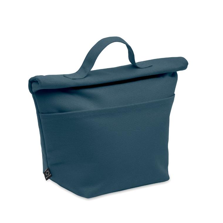 Geantă termo, bumbac reciclat RECOBA COLOUR Albastru