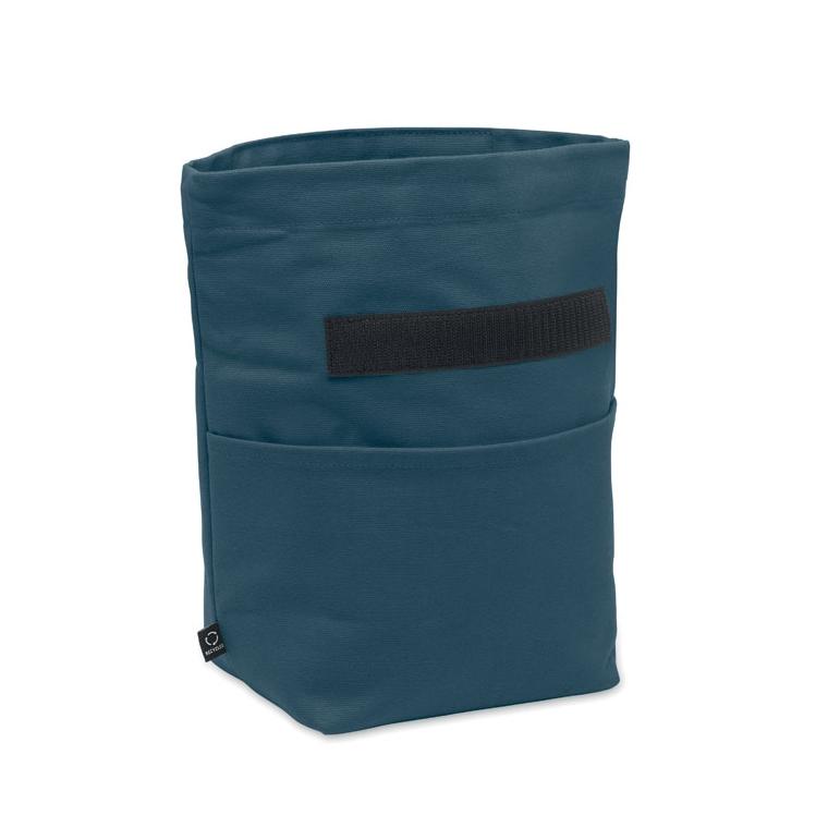Geantă termo, bumbac reciclat RECOBA COLOUR Albastru