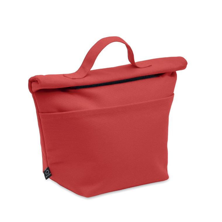 Geantă termo, bumbac reciclat RECOBA COLOUR Roșu