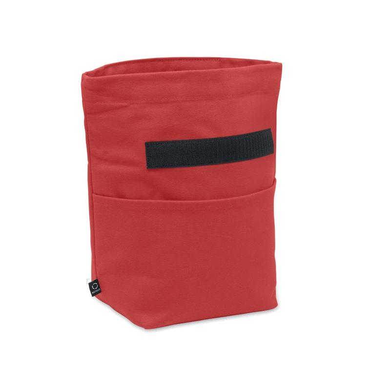 Geantă termo, bumbac reciclat RECOBA COLOUR Roșu