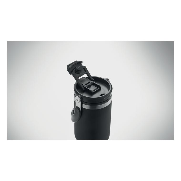 Pahar cu perete dublu 850 ml SUMA HAND Negru