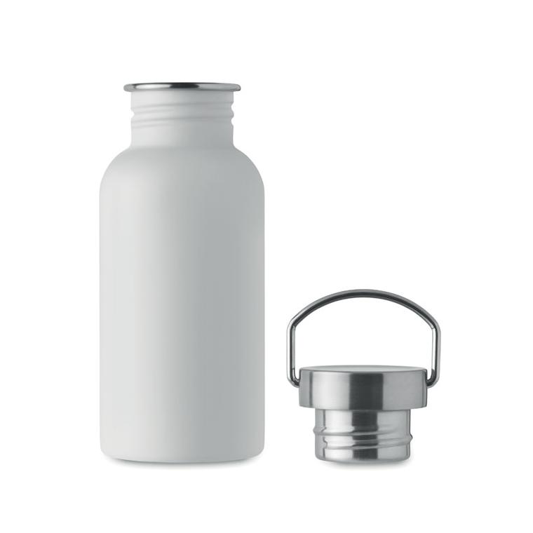 Sticlă cu perete simplu 500 ml FLORENCE SING Alb