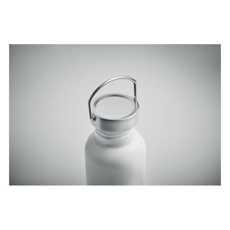 Sticlă cu perete simplu 500 ml FLORENCE SING Alb