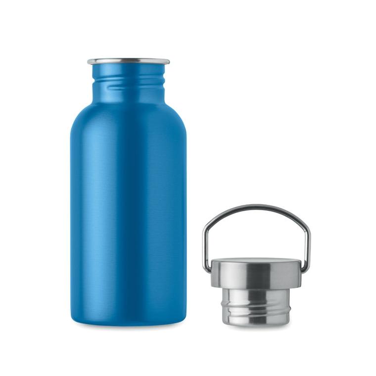 Sticlă cu perete simplu 500 ml FLORENCE SING Turquoise