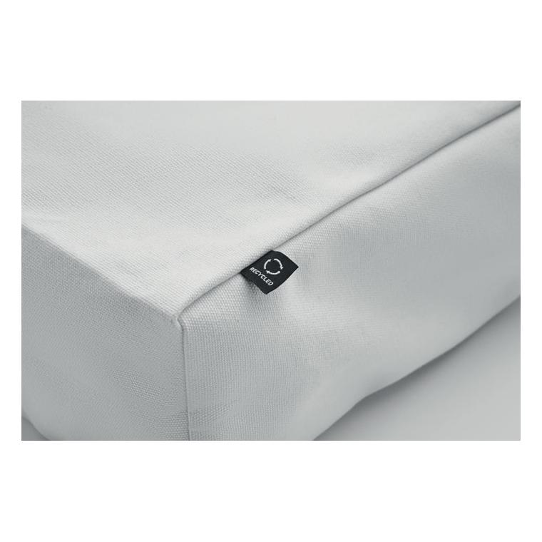 Sacoșă  din bumbac reciclat GAVE COLOUR Alb