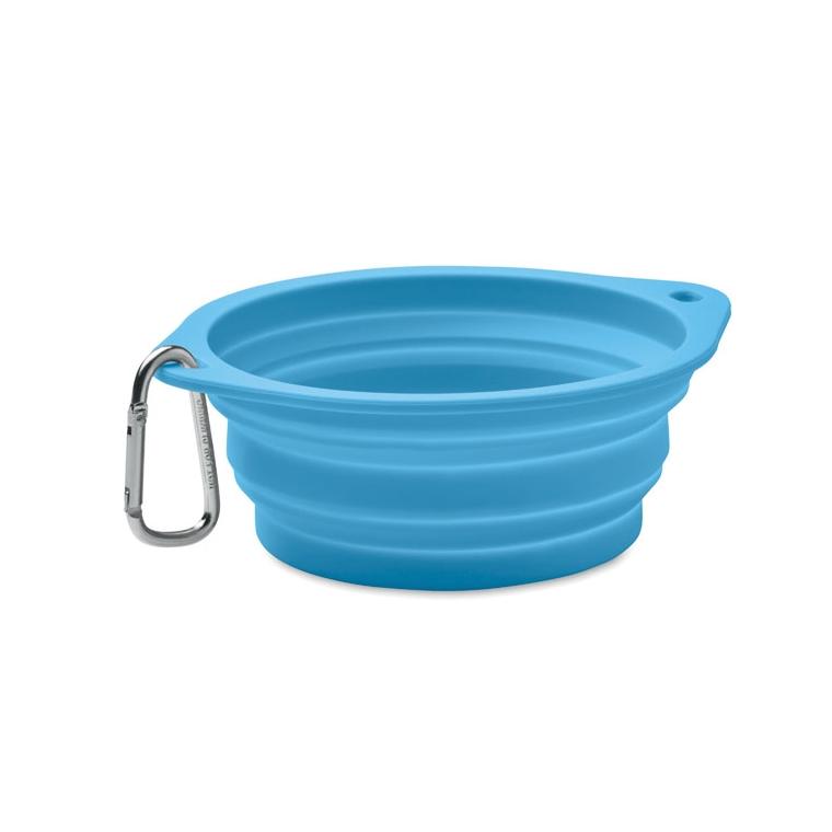Bol portabil pentru animale de companie KOLAPDIER Albastru deschis