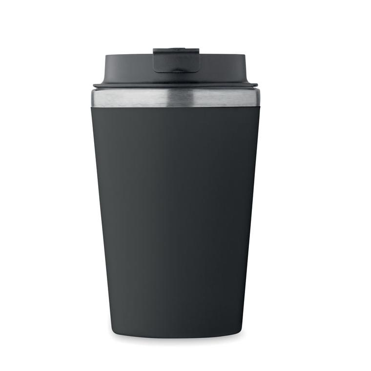 Pahar cu interior ceramic 350 m BLERM Negru