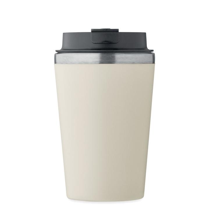 Pahar cu interior ceramic 350 m BLERM Bej