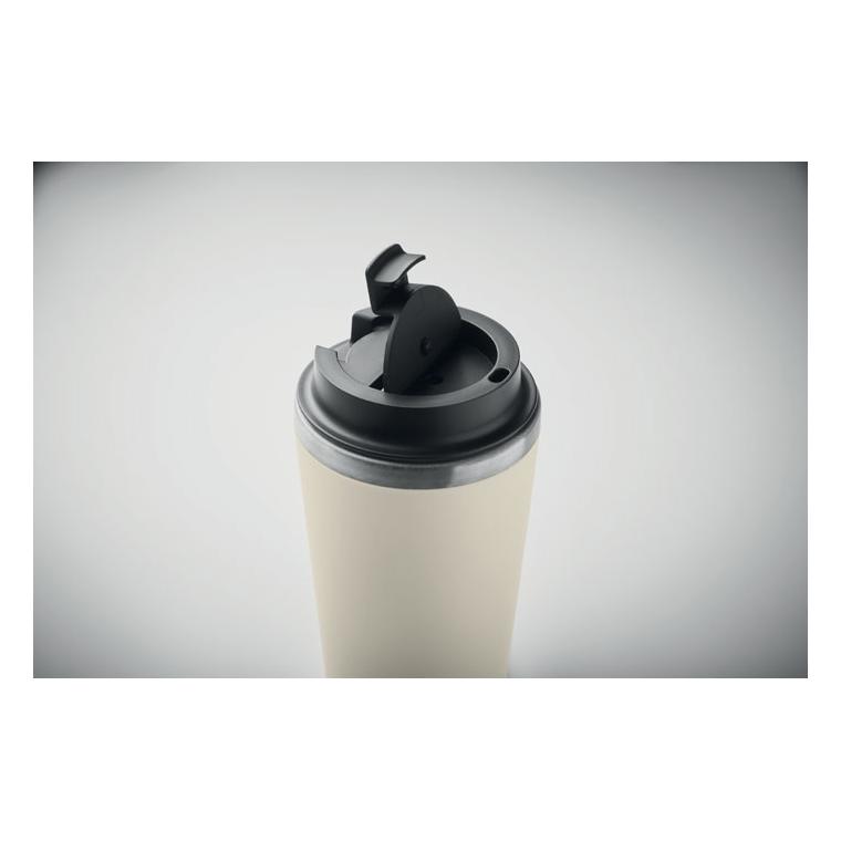 Pahar cu interior ceramic 350 m BLERM Bej