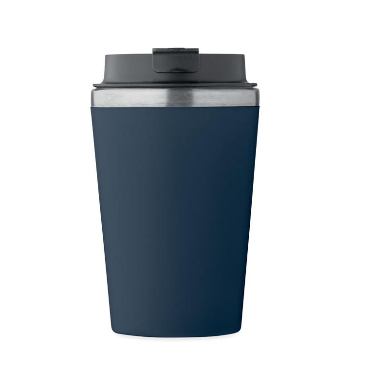 Pahar cu interior ceramic 350 m BLERM Navy