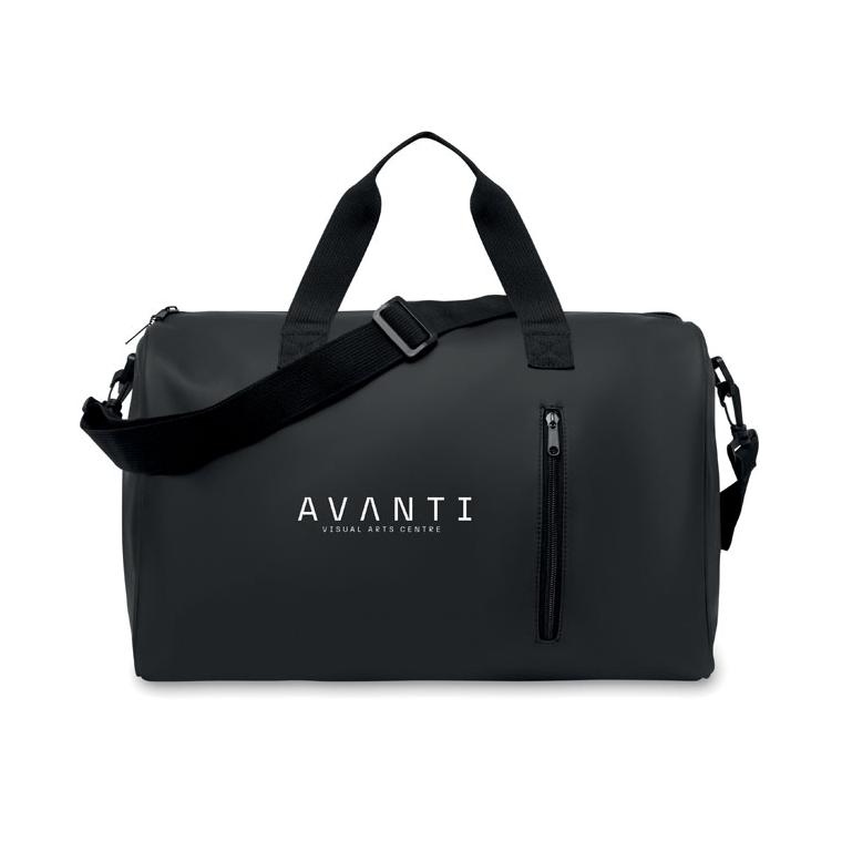 Geanta duffle din PU moale CAMP Negru