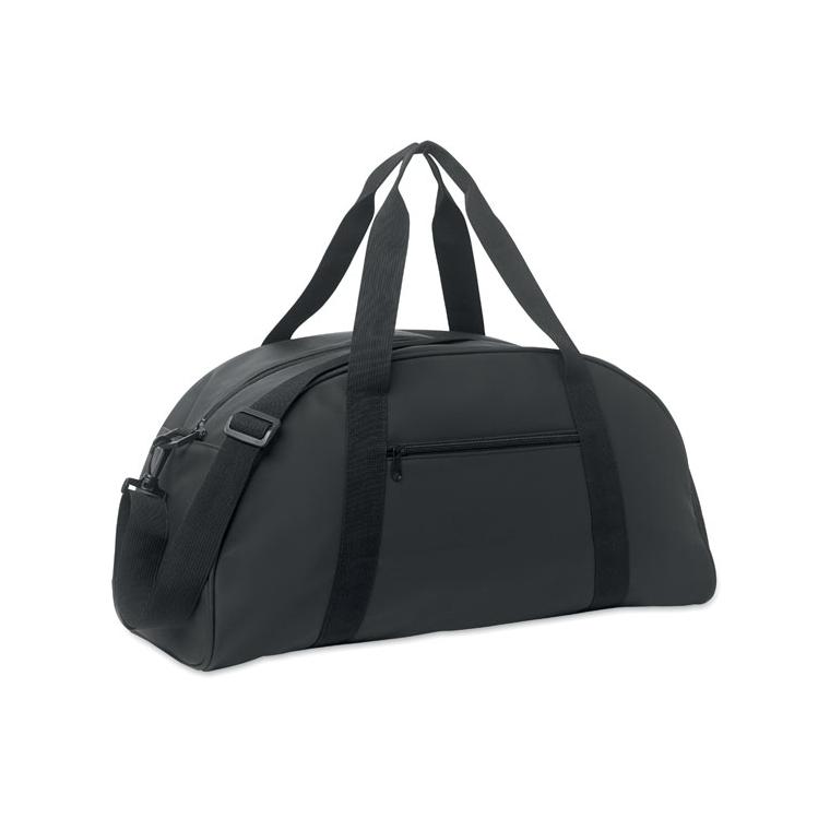 Geanta duffle din PU moale ROCK Negru