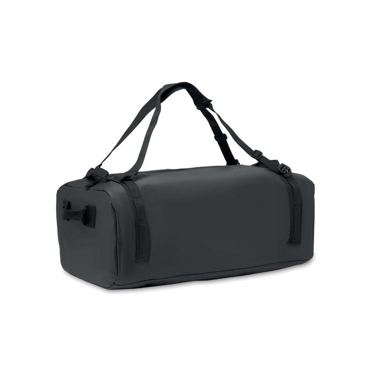 Geantă de călătorie din prelată MOUNTAIN Negru