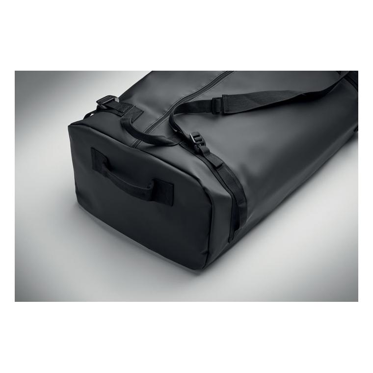 Geantă de călătorie din prelată MOUNTAIN Negru