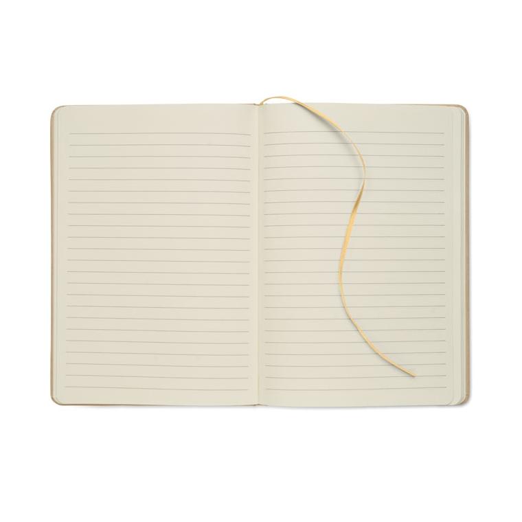 Notebook A5 cu copertă gravabilă pentru evidențiere culoare ROUTE Auriu