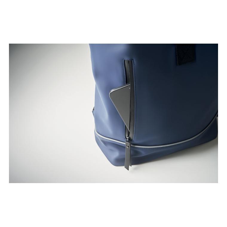 Rucsac rolltop pentru laptop 15 inch LAPTOSA Albastru