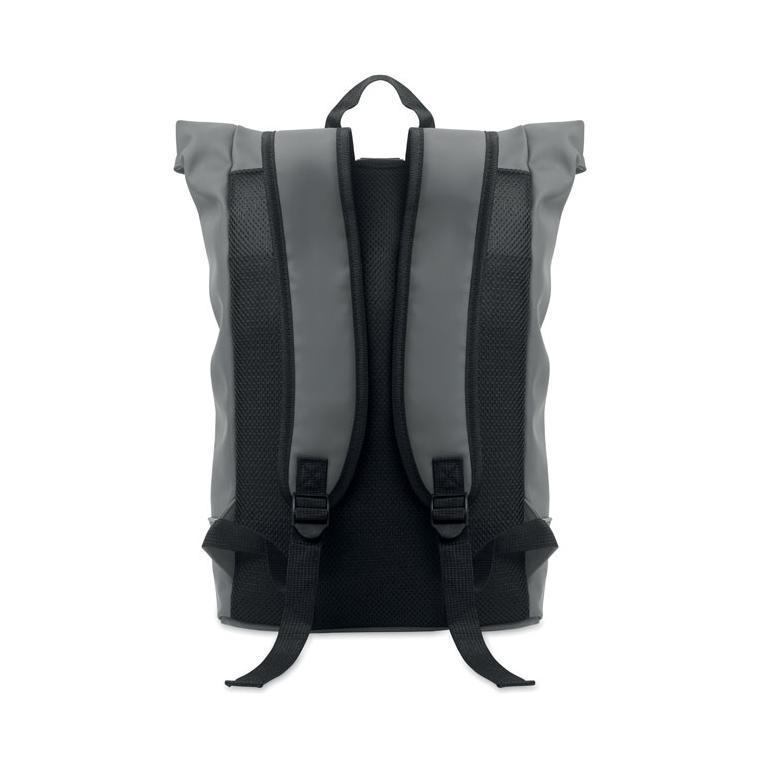 Rucsac rolltop pentru laptop 15 inch LAPTOSA Gri închis