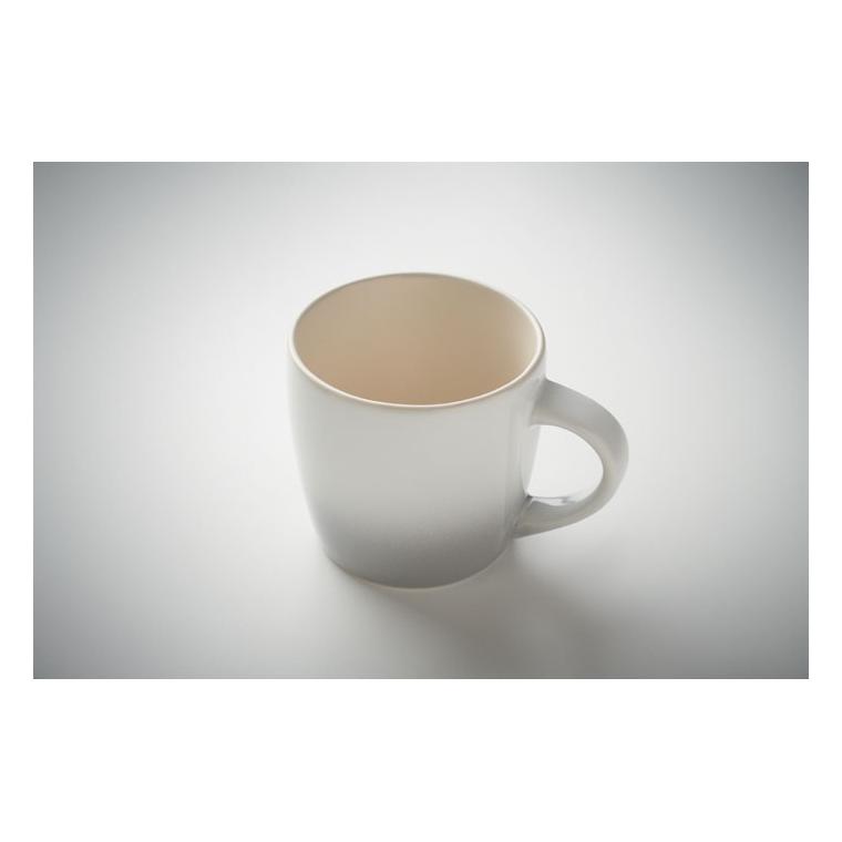 Cană ceramică Peze, 300 ml Alb