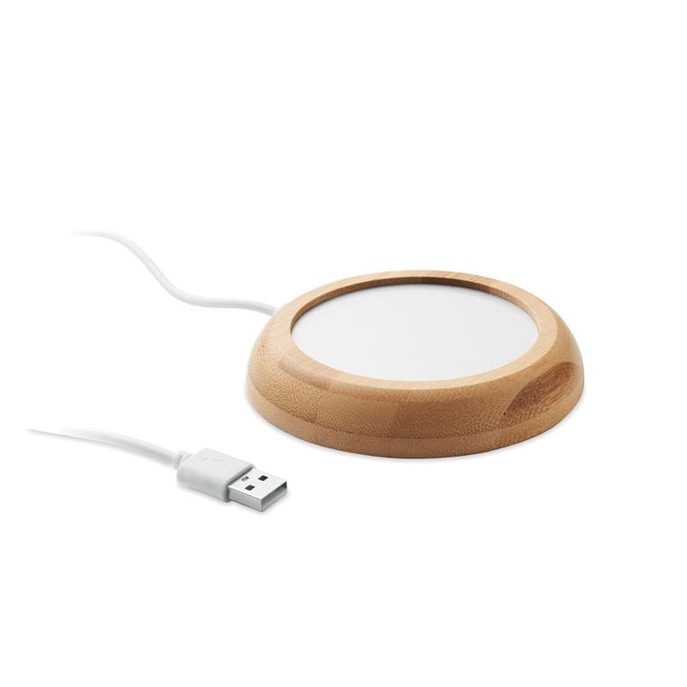 Încălzitor de cană USB din bambus Muglet Natur