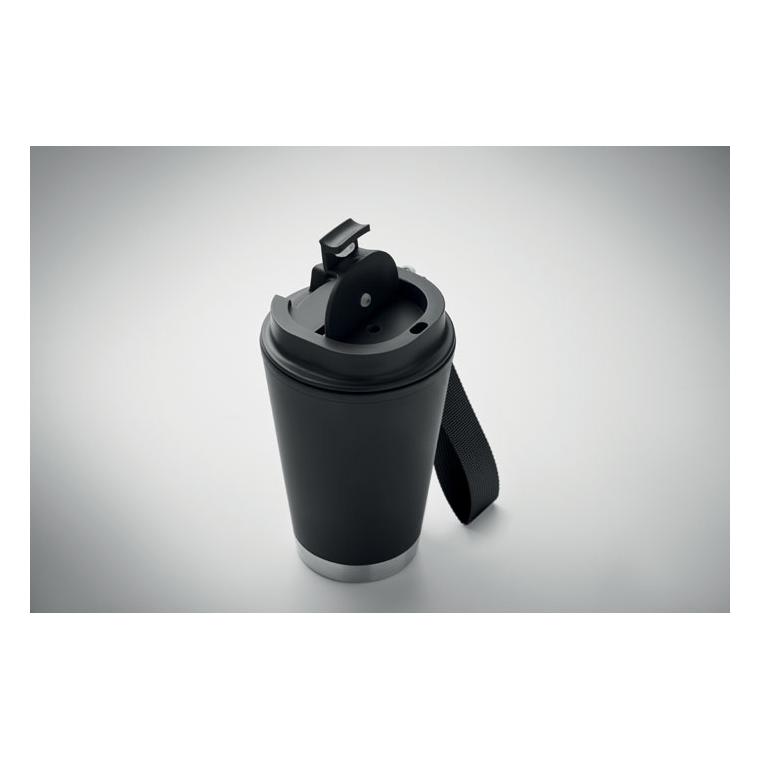 Termos cu perete dublu Topiz, 300 ml Negru