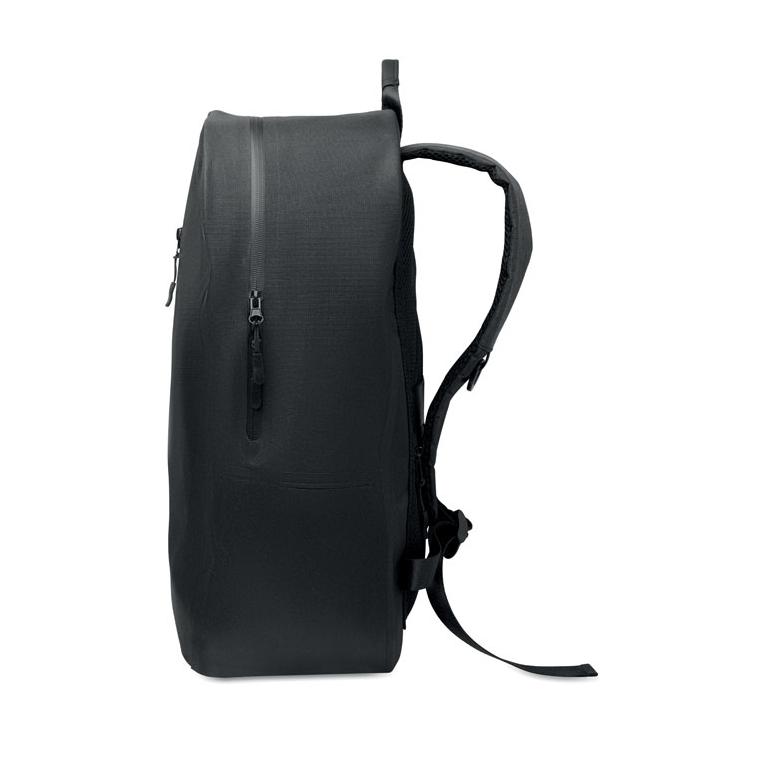 Rucsac laptop din RPET 300D Brenna Negru