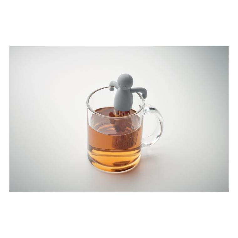 Infuzor de ceai amuzant Ninot Gri