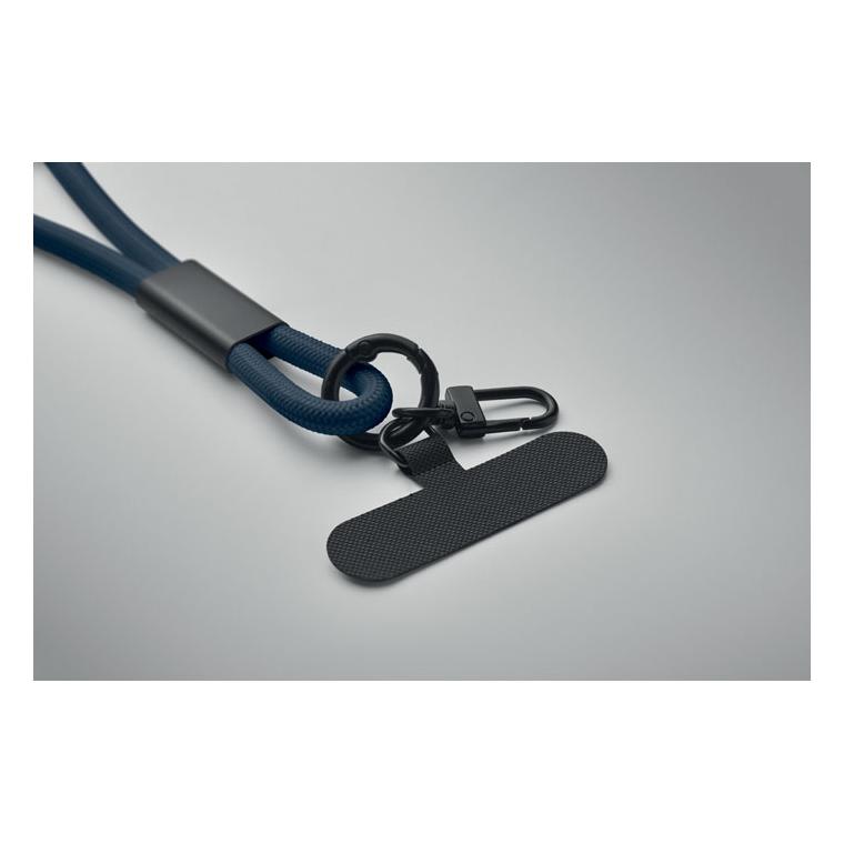 Lanyard cu încărcare 60W și date Cocharge Navy 