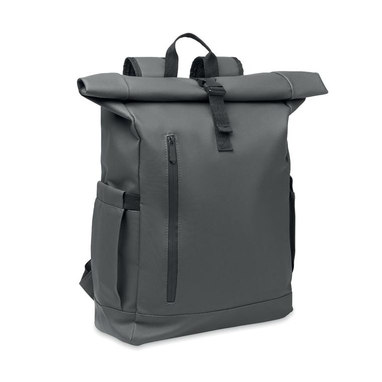 Rucsac laptop rolltop din RPET 600D Bangkok Roll