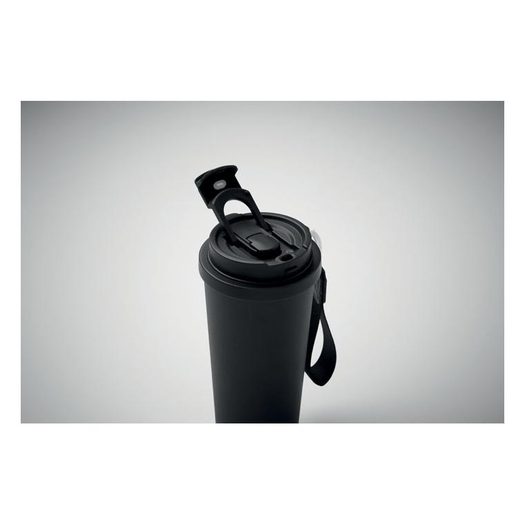Termos cu perete dublu Topaz Large, 500 ml Negru
