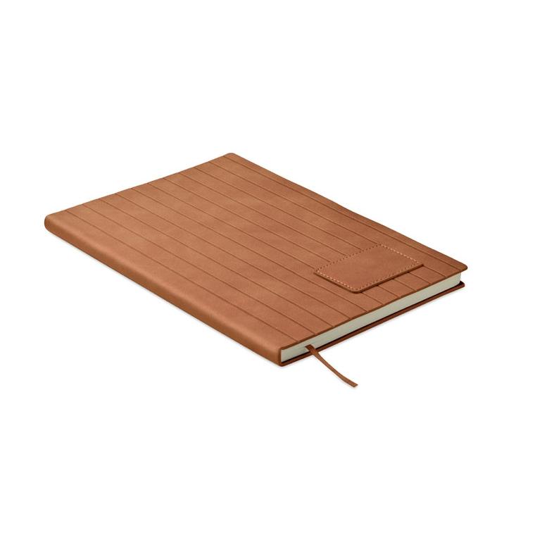 Notebook A5 din PU fumuriu Tintray