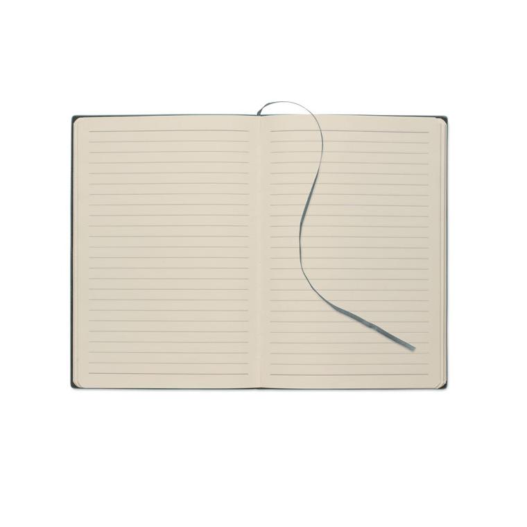 Notebook A5 din PU fumuriu Tintray Petrol
