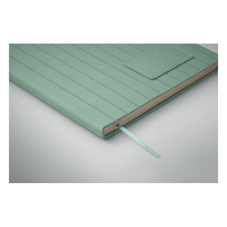 Notebook A5 din PU fumuriu Tintray Bej