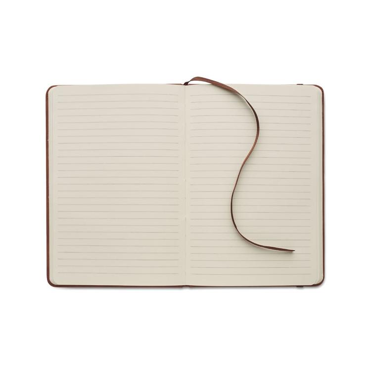 Notebook A5 din PU fumuriu Tint Maro