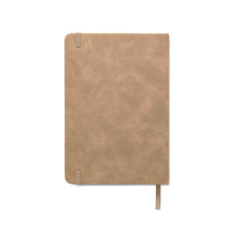 Notebook A5 din PU fumuriu Tint Kaki
