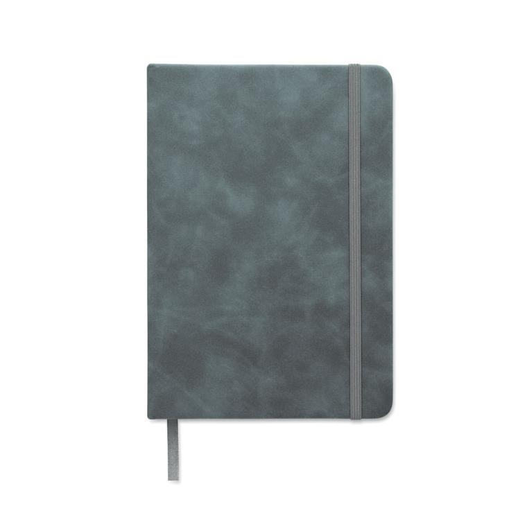 Notebook A5 din PU fumuriu Tint Negru