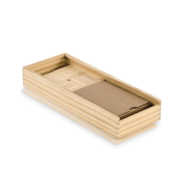 Set domino și cărți de joc Domi&Cards Natur