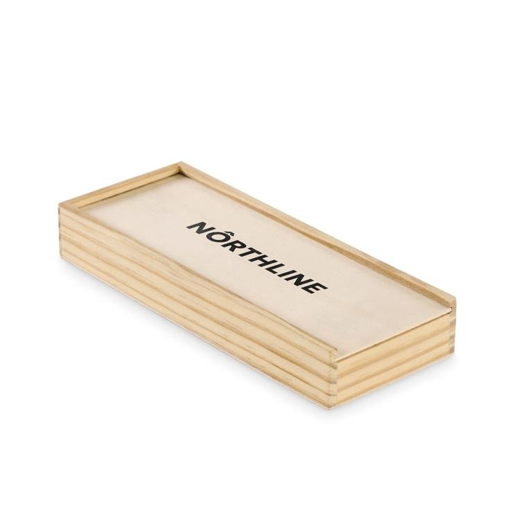 Set domino și cărți de joc Domi&Cards Natur
