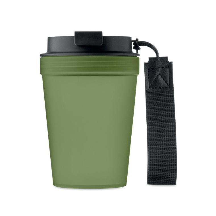 Termos cu perete simplu Isforden Tumbler, 300 ml Verde Inchis