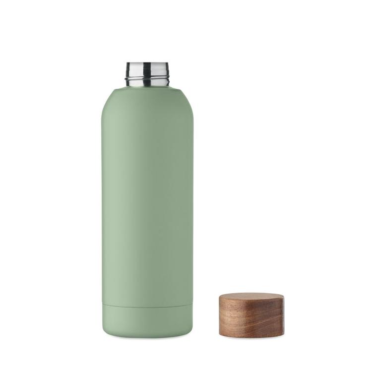 Sticlă cu perete simplu Geiser, 700 ml Negru