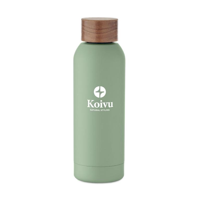 Sticlă cu perete simplu Geiser, 700 ml Negru