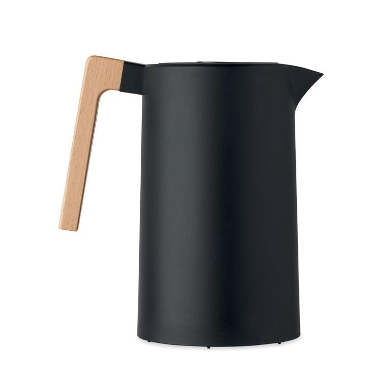 Ulcior cu perete dublu Servir, 1 L Negru